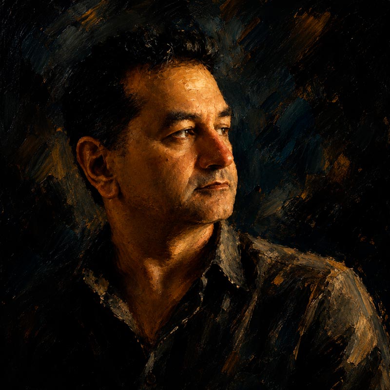 Retrato do autor Robério Diógenes — bastidores e dedicação à literatura independente nacional