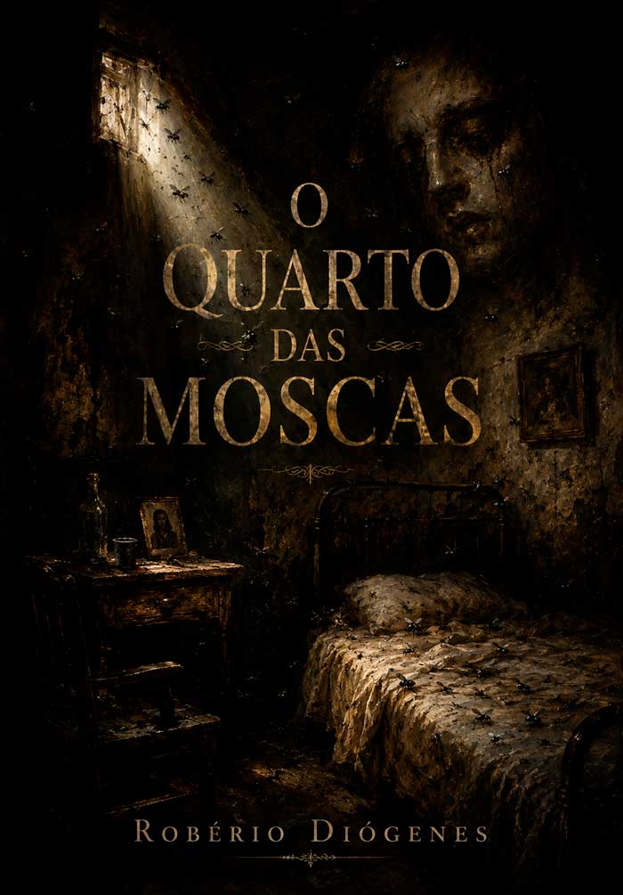 Capa de O Quarto das Moscas